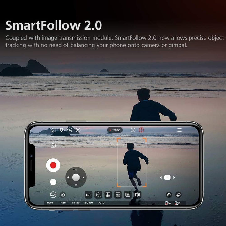 Zhiyun WEEBILL S Handflächenstabilisator mit 3 Achsen für spiegellose Kameras, Smartphone, 300 % ver