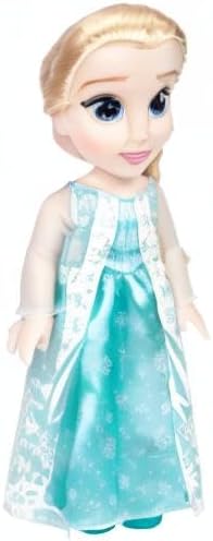 Disney Die Eiskönigin - Frozen - Singende ELSA Puppe 35 cm, singt „Let It Go“, inklusive Zubehör für