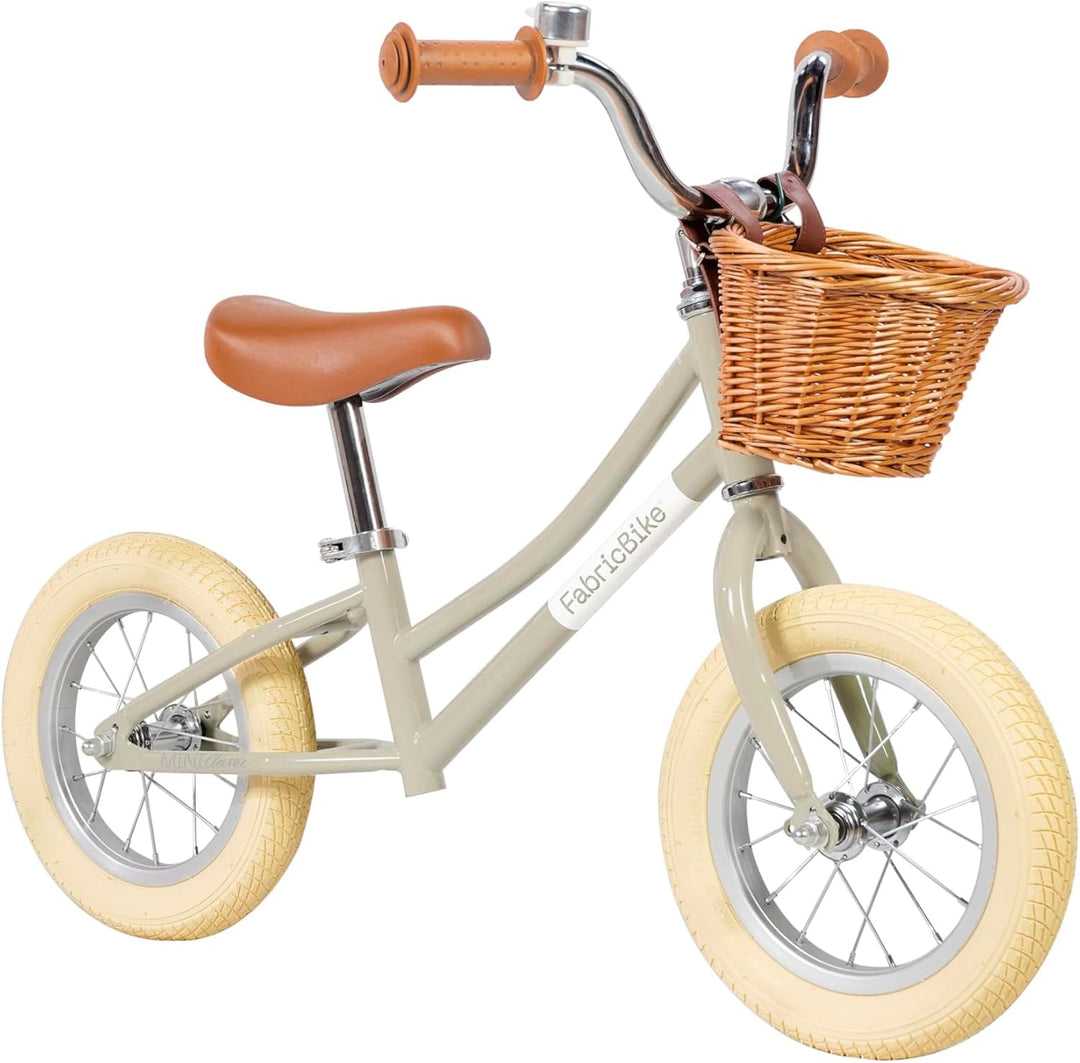 FabricBike Mini- Kinderlaufrad, Balance Bike Laufrad ab 18 Monate bis 4 Jahre, verstellbarem Sitz un
