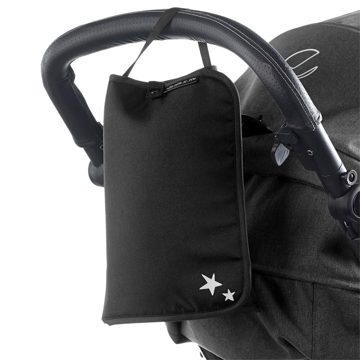 Jané Wickeltasche für Buggy, universal, viel Stauraum, inklusive Wickelunterlage und Tasche für Doku