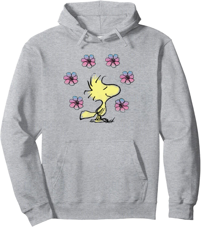 Peanuts – Woodstock Floral Pullover Hoodie