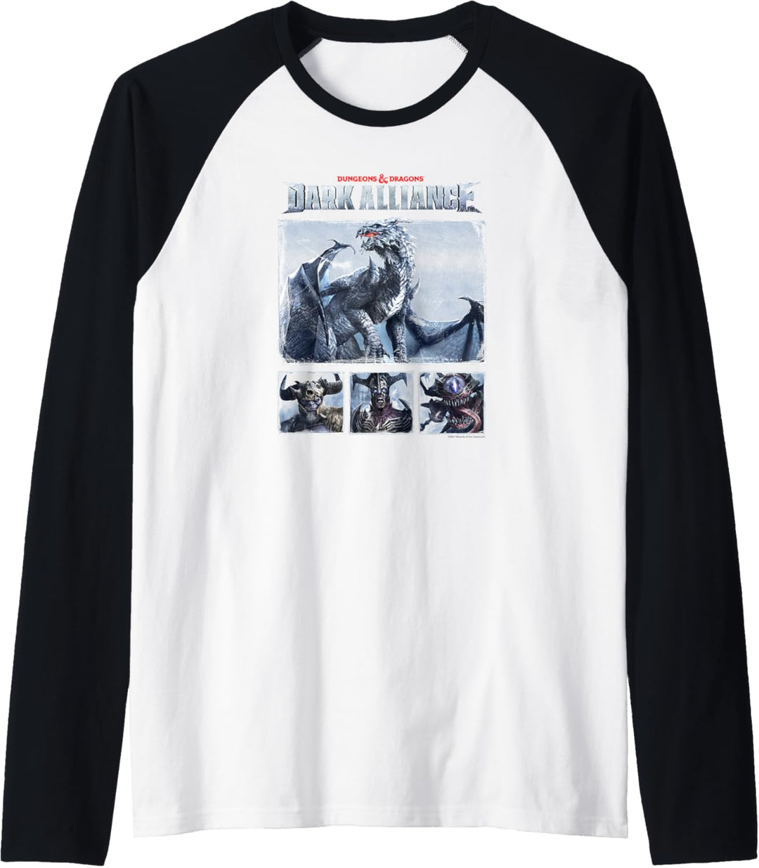 Dungeons & Dragons Group Shot Dark Alliance Box Up Raglan