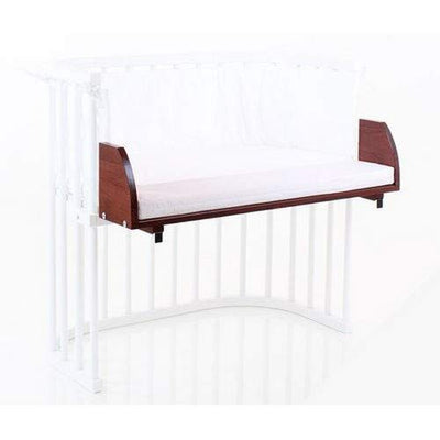babybay Original, Midi und Mini Verlängerungsseite colonial inkl. Matratzenergänzung weiss (nicht gl