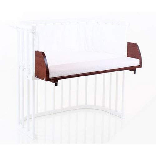 babybay Original, Midi und Mini Verlängerungsseite colonial inkl. Matratzenergänzung weiss (nicht gl