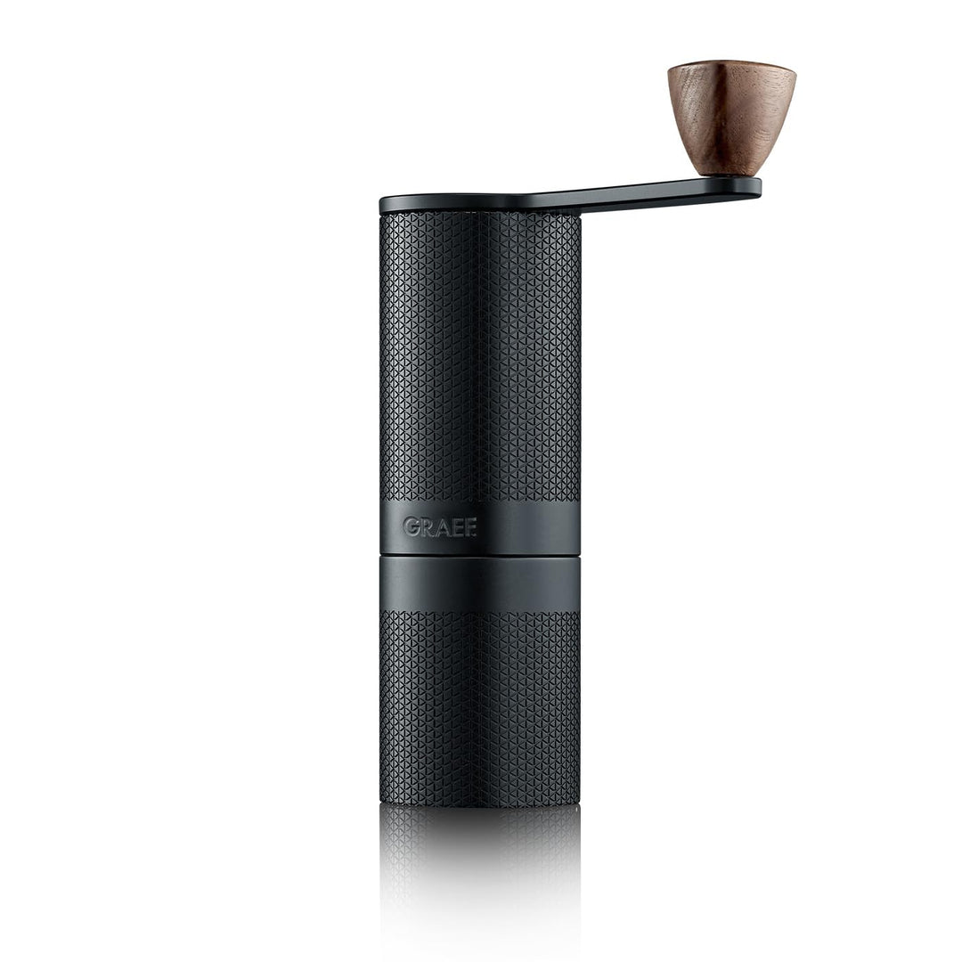 GRAEF MCM12 - Manuelle Kaffeemühle, Vollmetallgehäuse, Edelstahl-Kegelmahlwerk, 48 Mahlgrade, für bi
