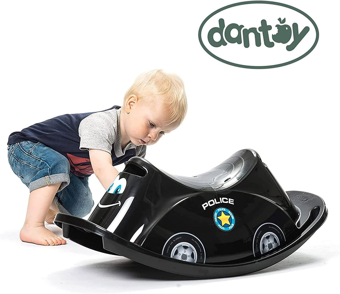 Dantoy – Schaukelpferd mit 1 Sitze - Wippe aus Langlebiger Kunststoff - Kinderwippe für Kinder - 1–5