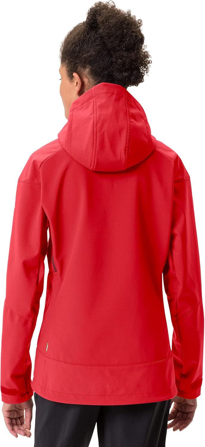 VAUDE Damen Women's All Year Elope Softshell Jacket Jacke, 34 flame