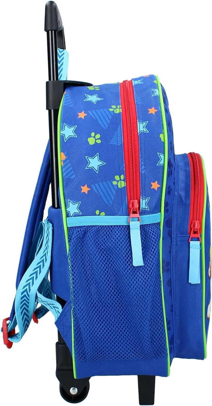 Vadobag Trolley Paw Patrol Rescue Squad, Kinder Rucksack Koffer, 38 cm, blau