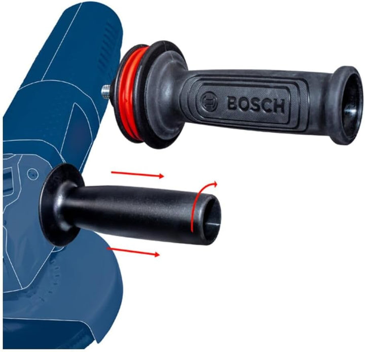 Bosch Professional1607000247 Bügelgriff F. ZHWS mit 6-Kt Sch
