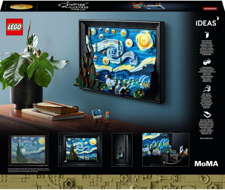 LEGO Ideas Vincent Van Gogh – Sternennacht Konstruktionsspielzeug