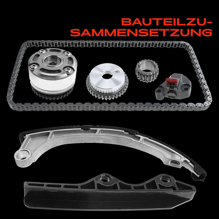 Steuerkettensatz für Micra C+C III K12 Micra III K12 Note E11, NE11 Stream RN 1.0L-2.0L 2001-2012 TC