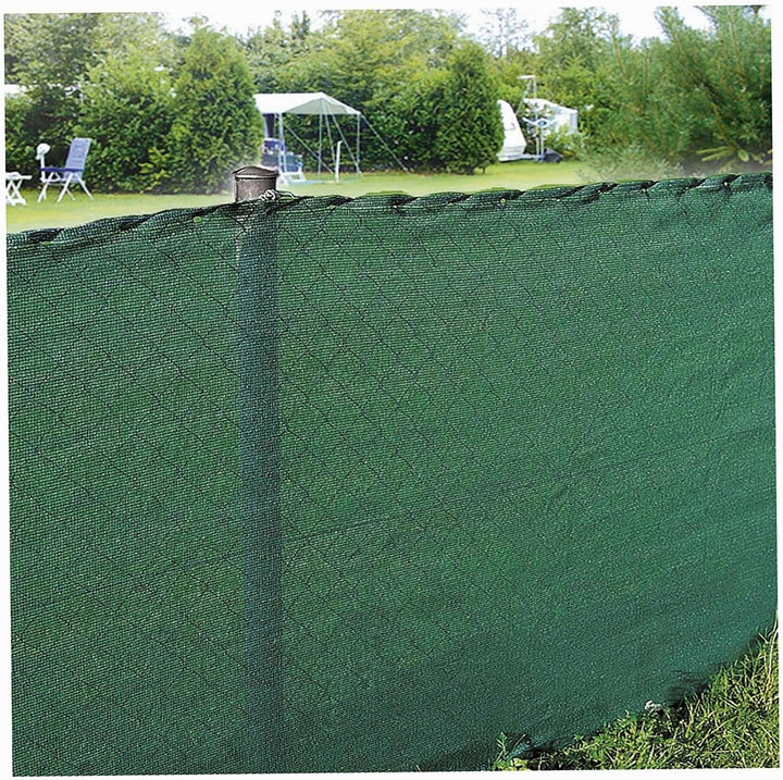 WerkaPro 07268 Sichtschutzfolie, Sichtschutz, Grün, verstärktes Gewebe, 220 g/m², Rolle mit 10 x 1,2
