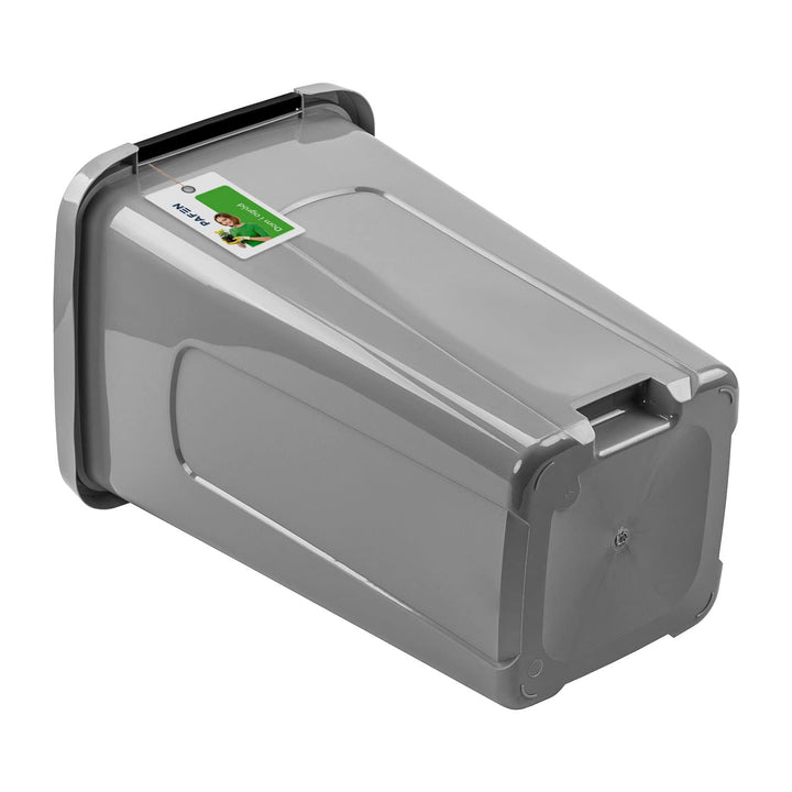 PAFEN Grosser Mülleimer 50l mit Deckel – Abfallbehälter 550 x 365 x 370mm - Abfalleimer für Trennen