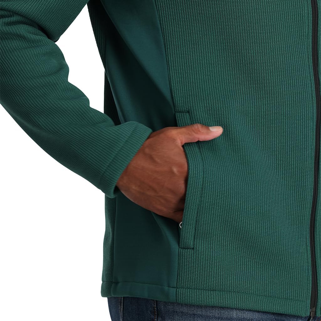 Spyder Herren Bandit Jacket Fleecejacke S Cypress Green, S Cypress Green