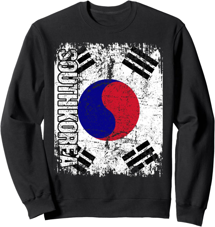 SÜDKOREA Flagge | Damen Herren Kinder SÜD KOREA Sweatshirt