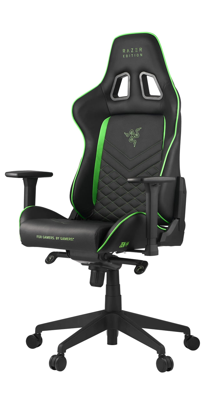 Razer TAROK PRO - Razer Edition Gaming Chair by Zen Gaming Stuhl, Schwarz/Grün, RZ.CD.TK.03.RT, 70 x