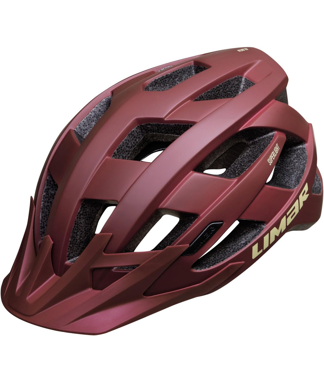 Limar S.r.L. Unisex – Erwachsene Alben Fahrradhelm, dunkelrot matt, L, L dunkelrot matt