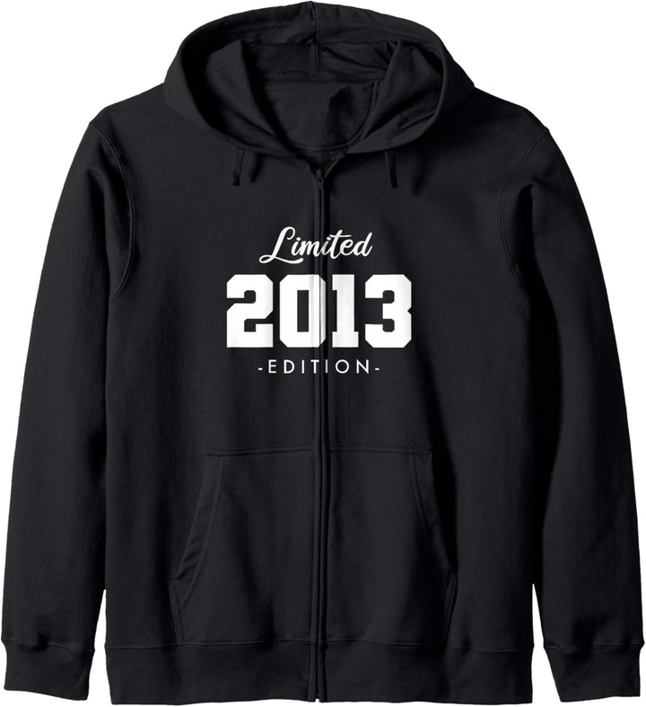 11 Jahre Jahrgang 2013 Limited Edition 11. Geburtstag Kapuzenjacke