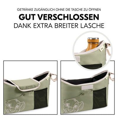 Hauck Organizer für Kinderwagen und Buggy - Grosse Baby Kinderwagentasche Buggytasche Wickeltasche m