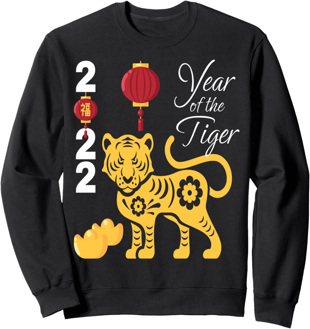 Chinese Zodiac Lunar New Year 2022 Year of The Tiger Sweatshirt