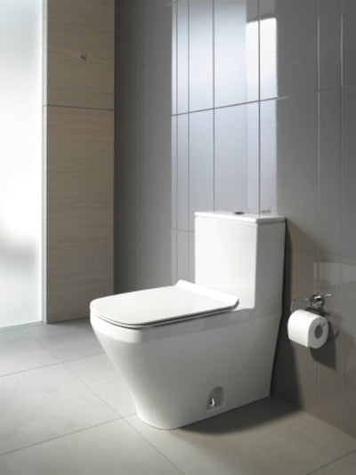 Duravit WC-Sitz DuraStyle, Toilettendeckel aus Urea-Duroplast, Klodeckel mit Edelstahl Scharnieren,