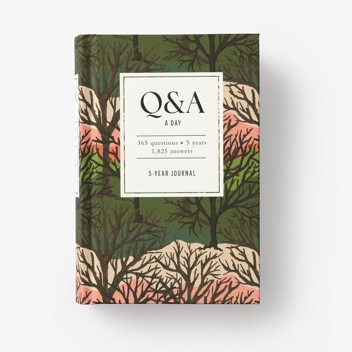 Q&A a Day Woodland: 5-Year Journal, Gebundenes Buch