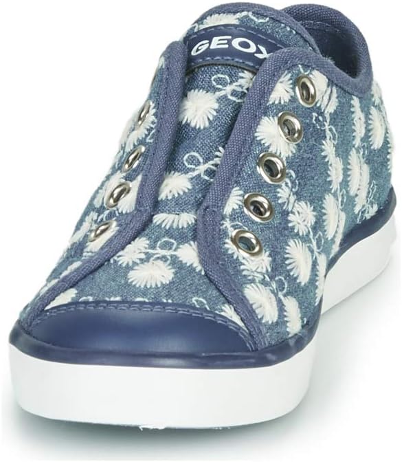 Geox Mädchen Jr Ciak Girl C Sneakers 24 EU Avio, 24 EU Avio