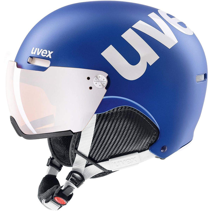 uvex hlmt 500 visor - Skihelm für Damen und Herren - mit Visier - individuelle Grössenanpassung - co
