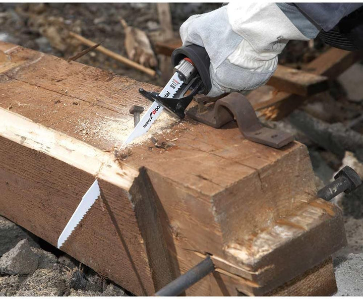 Bosch Professional 5 Stück Säbelsägeblatt S 511 DF Flexible for Wood and Metal (Länge 100 mm, Zubehö