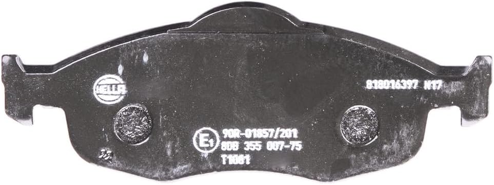 HELLA PAGID 8DB 355 007-751 Bremsbelagsatz - T1081 - Dicke/Stärke: 18.5mm - Bremssystem: Teves - mit
