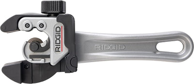 RIDGID 32573 Modell 118 2-in-1 Mini-Rohrabchneider mit AUTOFEED und Ratschengriff für beengte Arbeit