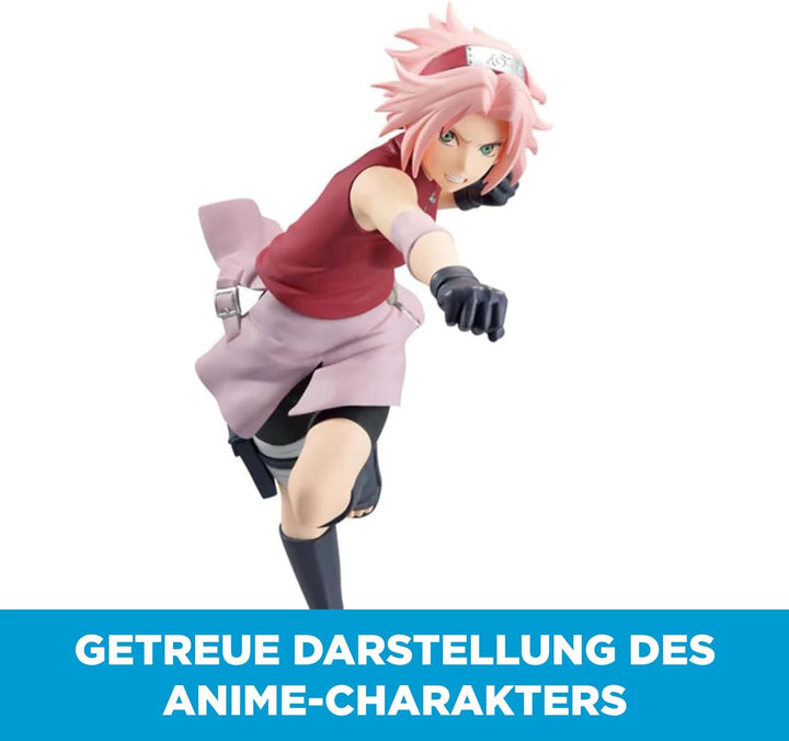 BANPRESTO Naruto Shippuden - Haruno Sakura - Figurine Vibration Stars 16cm