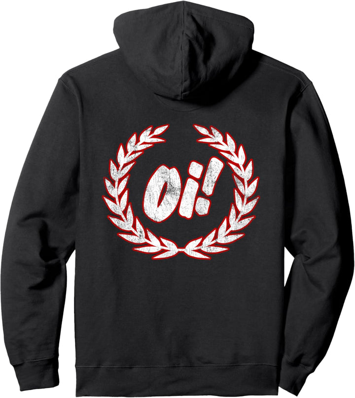 Oi Oi Oi! - Skinhead Ska and Street Punk Pullover Hoodie