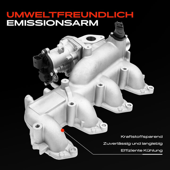 Frankberg AGR-Ventil Kompatibel mit Galaxy S-Max WA6 Tourneo Transit Connect P65 P70 P80 1.8L Kasten