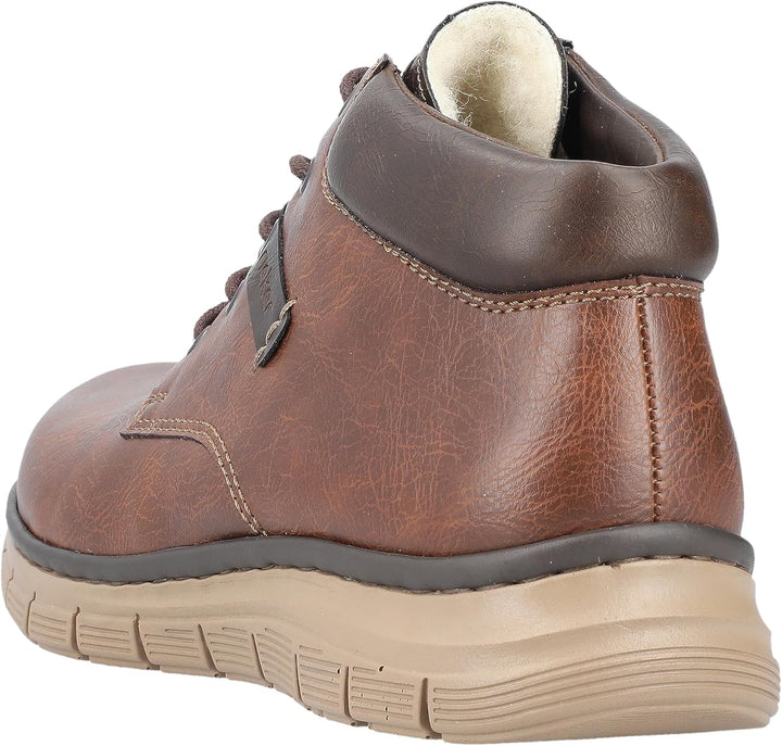Rieker Herren B5635 Kurzstiefel 40 EU Weit Braun, 40 EU Weit Braun
