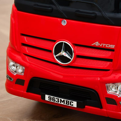 HOMCOM Rutscherfahrzeug Rutscherauto Babyrutscher Kinderfahrzeug lizenziert von Mercedes ANTOS-LKW-S