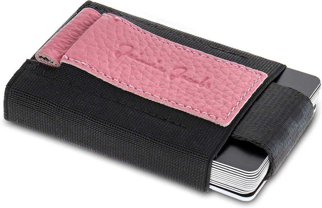 Jaimie Jacobs Nano Boy Mini Wallet, Mini Geldbörse aus Textil, Kleiner Geldbeutel, Slim Wallet mit Z
