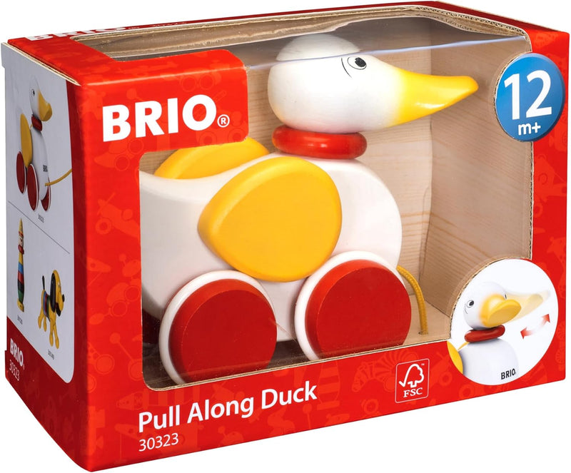 BRIO 30323001 - Nachziehente, weiss