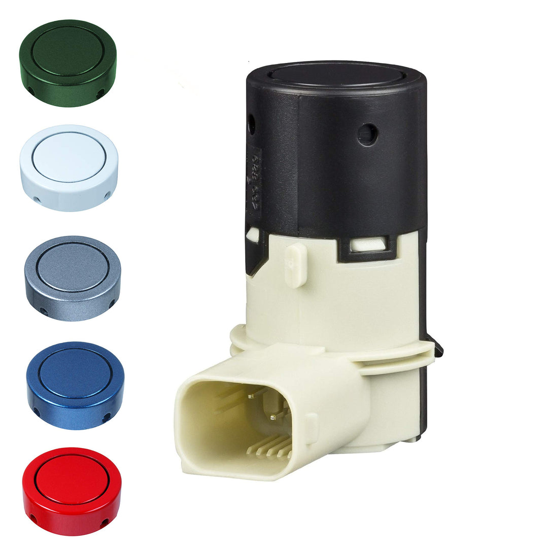 TeileFux24 Parksensor PDC Wagenfarbe passend für BMW 7er E65 E66 E67 Incl. LI LIS HINTEN (M449 Schie