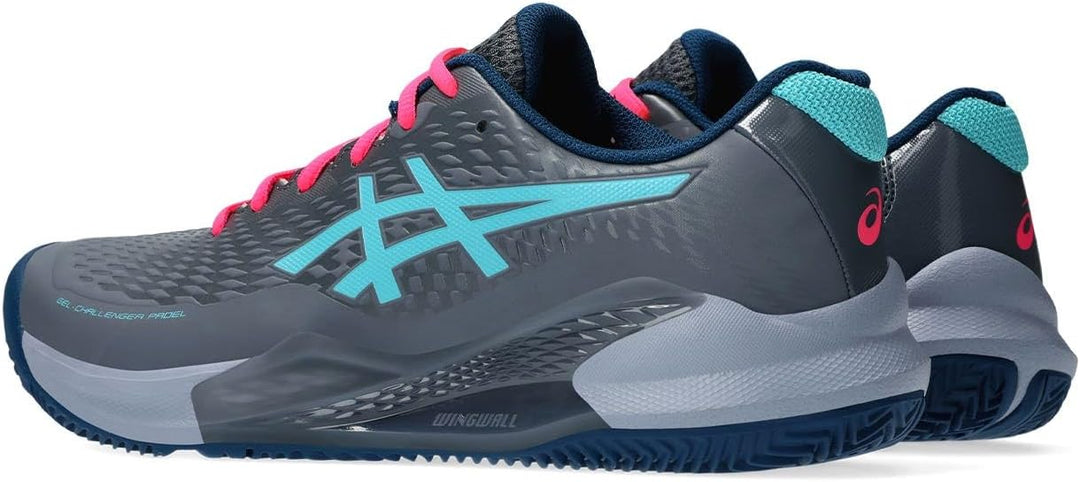 ASICS Herren Gel-Challenger 14 Padel Sneaker 43.5 EU Metropolis Energy Aqua, 43.5 EU Metropolis Ener