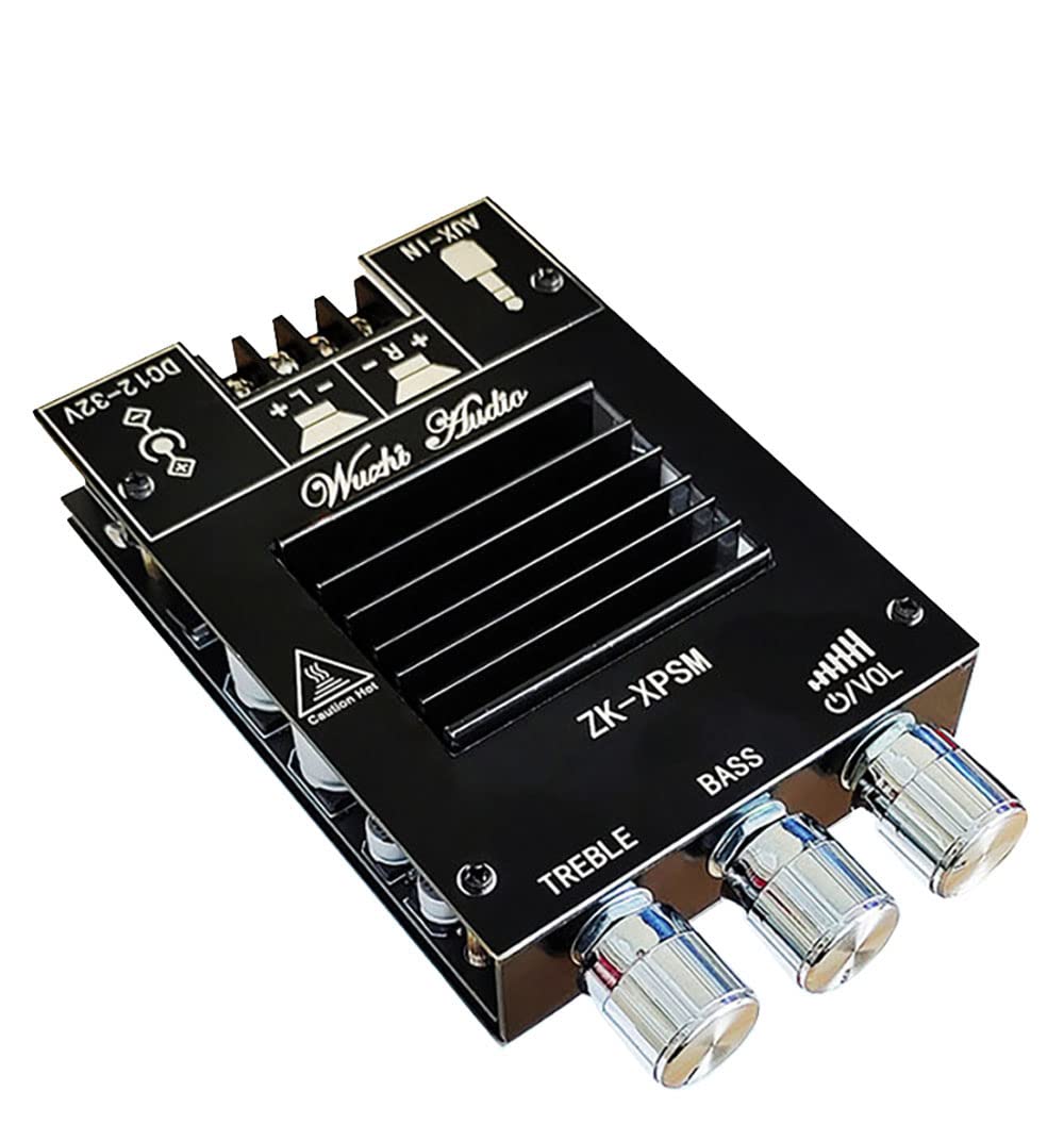 ZK-XPSM 150W + 150W TDA7498E Audio-Leistungsverstärker Equalizer BT 5.0 Stereo Subwoofer HiFi Klasse