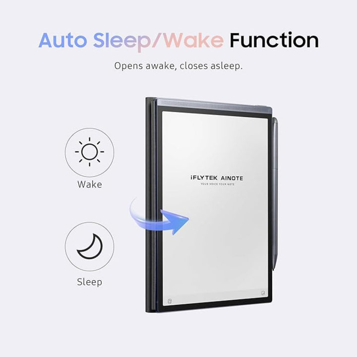 iflytek Paper Tablet 8,2" Schutzhülle, Premium-PU-Leder, schlank und leicht, langlebige Hülle mit St