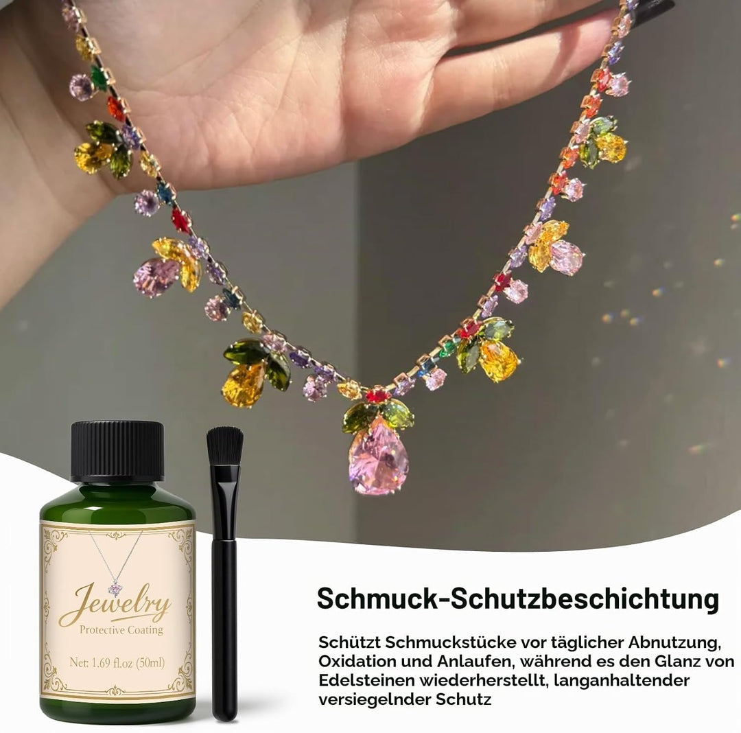 EIGTWEN Schmuckbeschichtung Anlaufschutz, Schmuck-Schutzbeschichtung schützt Ornamente vor täglichem