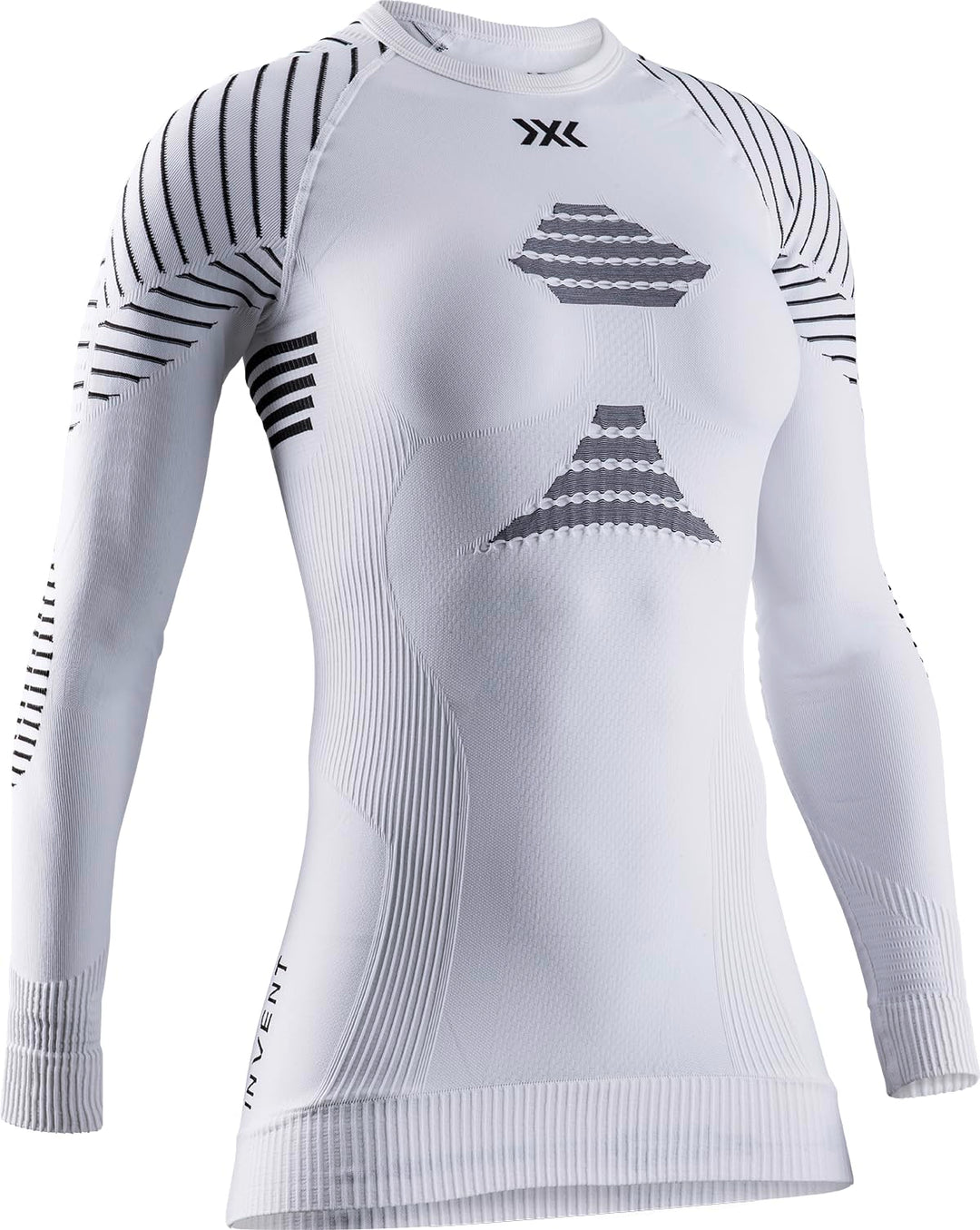 X-Bionic Damen Invent 4.0 T-Shirt L Weiss / Schwarz, L Weiss / Schwarz