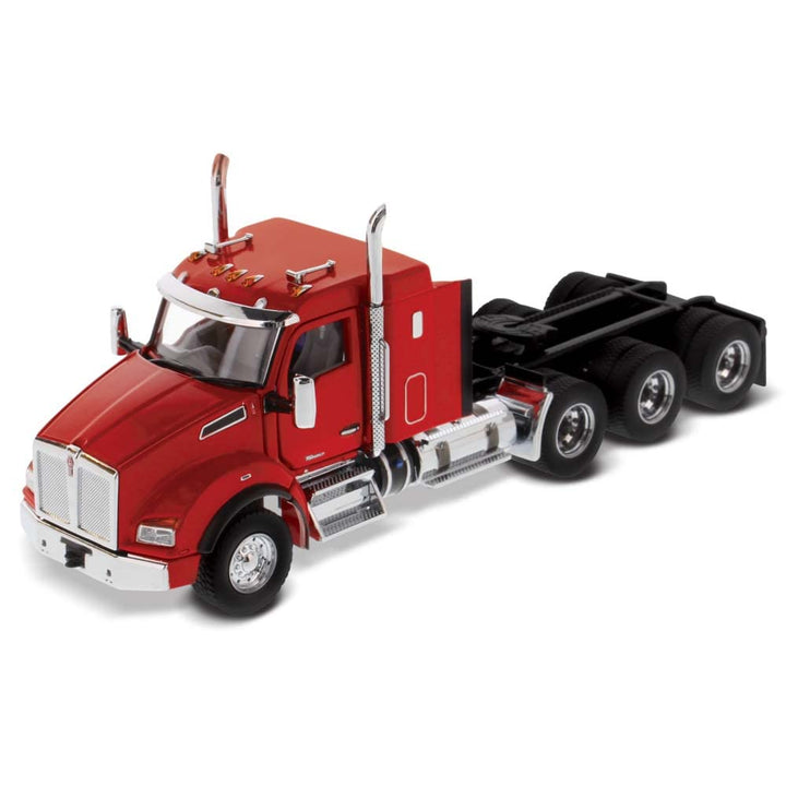 Diecast Masters Kenworth T880 SBFA Pusher-Axle Tandem Tractor - Red