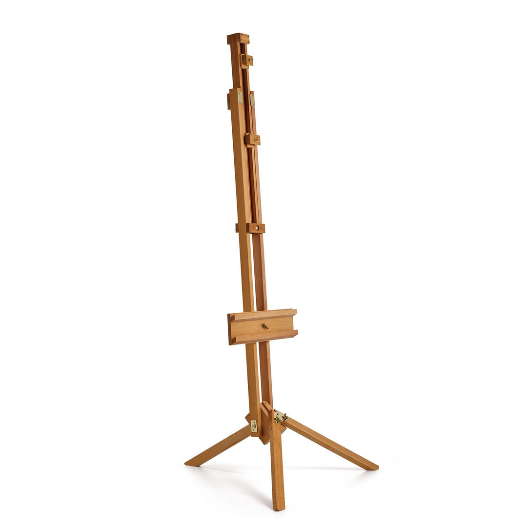 Studiostaffelei Lea für Keilrahmen, bis 69cm höhe, höhenverstellbar, Abmessung: 180 x 80 x 58 cm, St