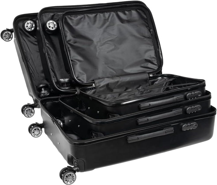 VERTICAL STUDIO 20" 24" 28" Koffer Reisekoffer 3er-Set Trolley Mehrteilig mit Ziffern Kofferschloss