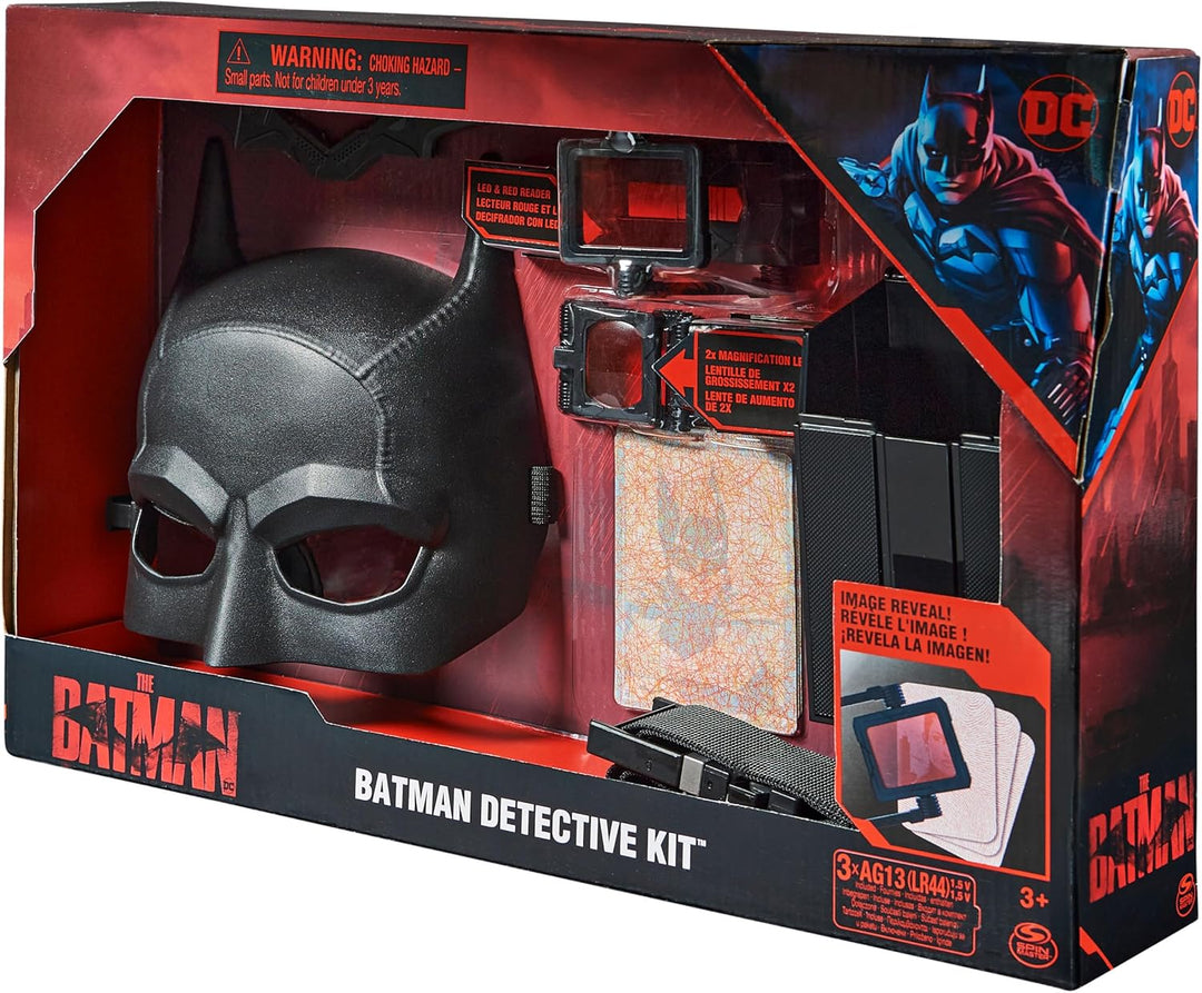 DC Comics, Batman Detective Kit Interactive Roleplay Toy and Accessories, The Batman Movie Collectib