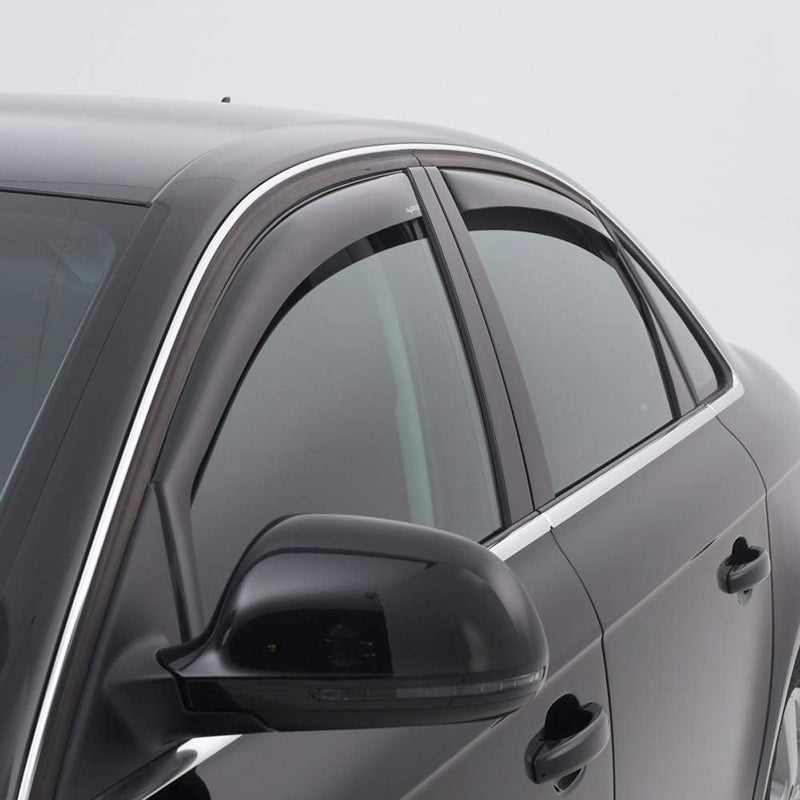 ClimAir CLI0033355 Windabweiser - Profi BMW serie 1, E87 5-door, 2004- Set für Vordertüren Rauchgrau