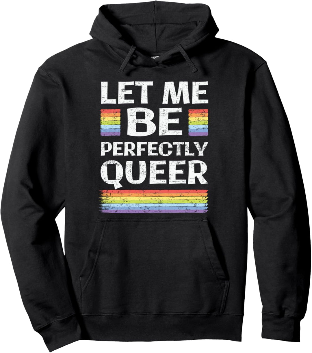 Perfekt Queer Lustig Homosexuell Stolz Parade LGBTQ Party Pullover Hoodie